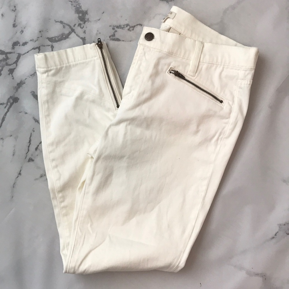 J. Crew White Pants Size 30